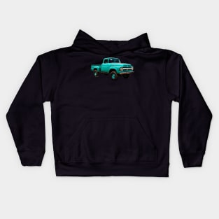 1960 Ford 4x4 Pickup Truck Kids Hoodie